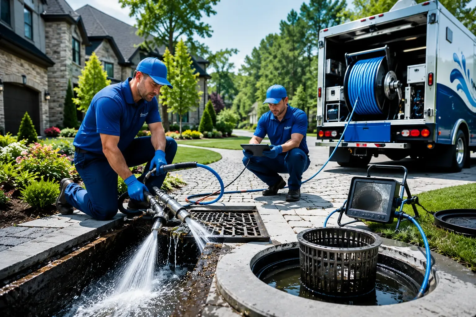 Local outdoor drain cleaning professionals in Angola, LA