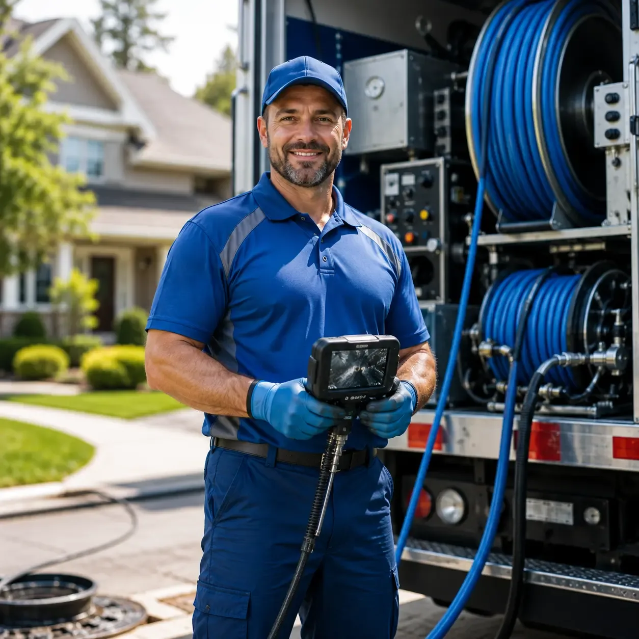 Local outdoor drain cleaning specialists in Angola, LA